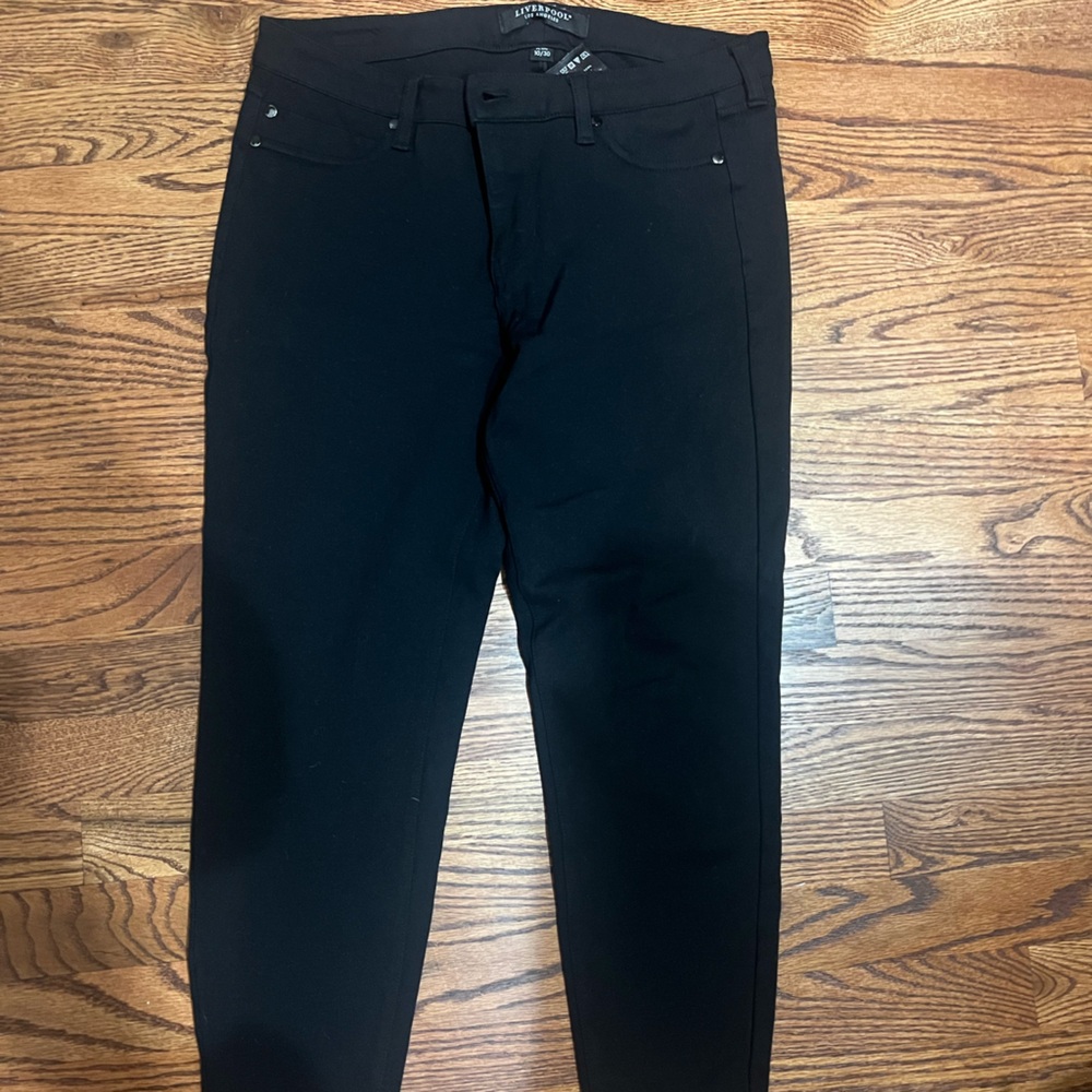 Black Skinny Pants Full-Length Denim